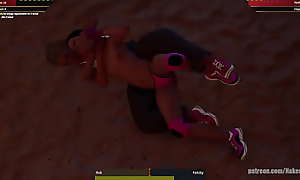 Rok VS Felicity (Naked Fighter 3D)