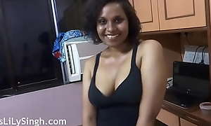 Sexy Lily As Tamil Maid Cleaning House - Dirty Indian Talking In Full Hindi