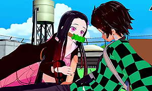 KOIKATSU FAST HANDJOB Tanjiro Nezuko DEMON SLAYER, have sex anime uncensored... Thereal3dstories