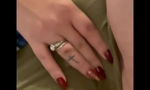 Lana Licious Milf fingers pussy Moaning fuck me