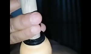 Caca sacada con dildo