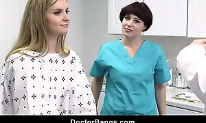 Teen Patient Harlow West Gets Special Treatment from Pervert Doctor and Milf Nurse