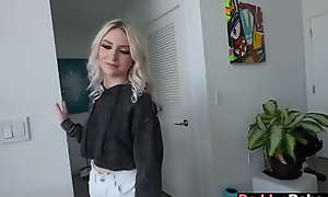 Stepfather fucks stepdaughter when stepmom isn't home - taboo sex