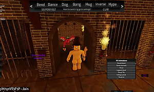 Degraded bitch gets fucked in dungeon on roblox