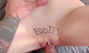 Branded tight slut gets fucked and used like a toy by Eddie Danger
