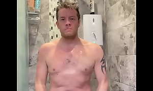Me having a shower
