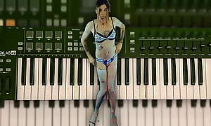 Bikini Babe Music Visualizer Dance