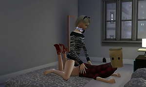 The Sims 4 sex strapon sex with package lucien