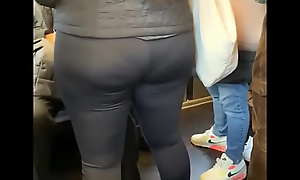 Hot Latina with Big Ass in NYC Subway