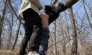 babe fucked in the woods