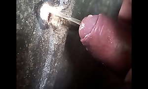 I love pissing this hole