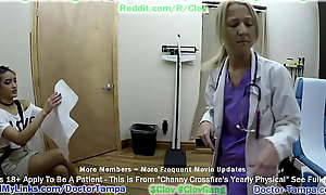 Become Doctor Tampa, Give Channy Crossfire A Yearly Checkup With Gyno Exam As Nurse Stacy Shepard Chaperones EXCLUSIVELY At Doctor-Tampa porn 