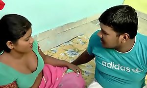 desimasala porn video - Broad in pulse away beam titty wench enjoyed by abode employer (Huge breaking and kneading romance)
