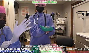 Nurse Stacy Shepard and Nurse Jewel Snap On Various Colors, Sizes, And Types Of Gloves In Search Of xxx Which Glove Fits Bestxxx  @GirlsGoneGyno porn 