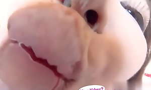 Japanese Asian Tongue Spit Face Nose Licking Sucking Kissing Handjob Fetish - More at fetish-master porn video 