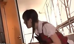Japanese 18yo idol meets elder statesman supporter at one's zap his home
