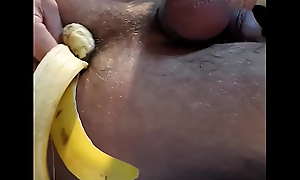 Un rico plátano para saborear el ojete del culo en la boca - AnzzoSan