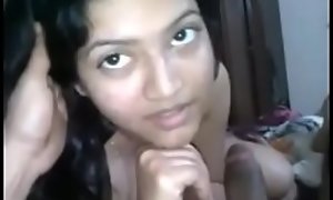 Crammer and pupil like beamy cock pussy fucking indian Desi girl teen lovemaking