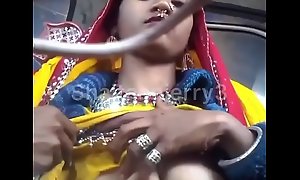 Indian village girl dissimulation boobs