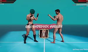 Gigi VS Marilith (Naked Fighter 3D)