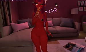 Demon Girl Meru Plays with her Bad Dragon Toy - Hentai, VRchat erp - Preview