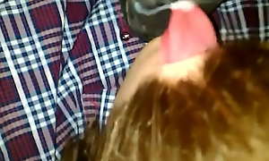 Emo twink licks his cum