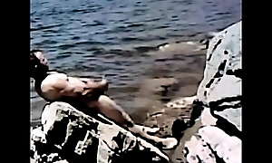 Lakeside Nude Jackin in the Sun