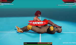 Bruna VS Rick Tracy (Naked Fighter 3D)