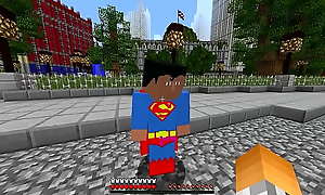 Minecraft: Dia de Heróis ( Homem Aranha e SuperMan)- Aventuras Com Mods