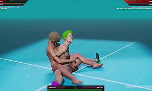 Nezakah VS Joe Curr (Naked Fighter 3D)