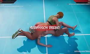 Nezakah VS Karen Crash (Naked Fighter 3D)