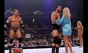 wwe - ECW Innovative Bikini Fight with - Torrie Wilson vs. Kelly Kelly 2006 8-22