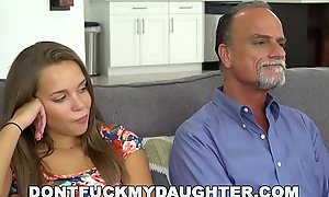 DON'T FUCK MY DAUGHTER - Liza Rowe Fucked By Glen After a long time Papa Sleeps