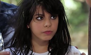 Wild legal adulthood teenager from the woods - gina valentina