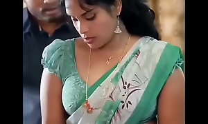 Romantic boobs excite on every side still wet deny the ears saree