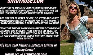Sindy Rose anal fisting and prolapse princes in Swiny Manor-house