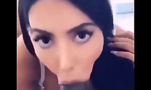 Kim Kardashian sucking for Kanye west dripped tape