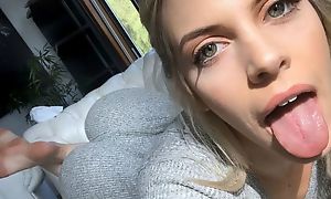 Hot pretty good young lady loves jerking flannel of male off, capital punishment great blowjob, fukcing in hardcore ssex act increased by having wild orgasm