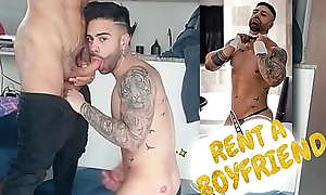 Rent a boyfriend - Horrific Twink sells his Load of shit and  Bubblebutt Bback be useful to Money - With Alex Barcelona