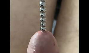 Metal dilator in peehole 1