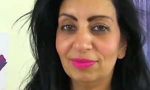 English milf CandyLips delights will not hear of grown-up cunt in tights