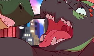 Lizard Love Furry Animation