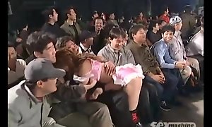 Japanese beauties wrestling