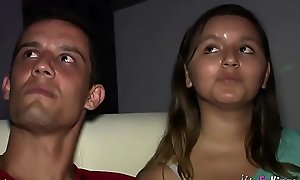 A great fuckfest in a Spanish swinger club close off out of one's mind Tomy and Noa