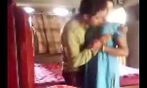Randy Bengali get hitched secretly sucks plus copulates in a clothed quickie, bengali audio flv porn film over