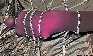 [fx-tube net] Stockings mummification chain bondage