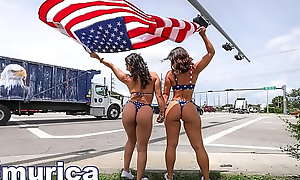 BANGBROS - 4th of July Compilation Starring Lilly Hall, Kelsi Monroe, Delila Darling and More!