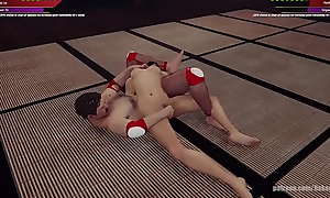 Master Ken Baiter VS Kriti (Naked Fighter 3D)