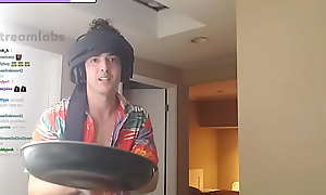 Hot Guy Flips a Bussin Pancake