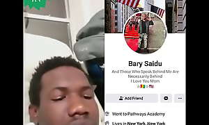 Here is the naked of Bary saidu which he masturbate with his penis
